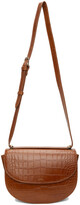 Thumbnail for your product : A.P.C. Brown Croc Geneve Bag