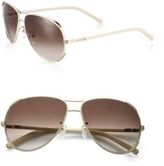 Thumbnail for your product : Chloé Oversized Aviator Sunglasses