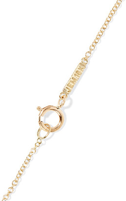Jennifer Meyer Mini Clover 18-karat Gold Diamond Bracelet