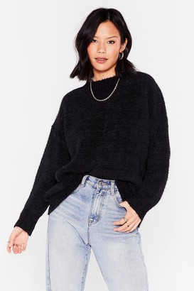 glassons oversized cable knit jumper