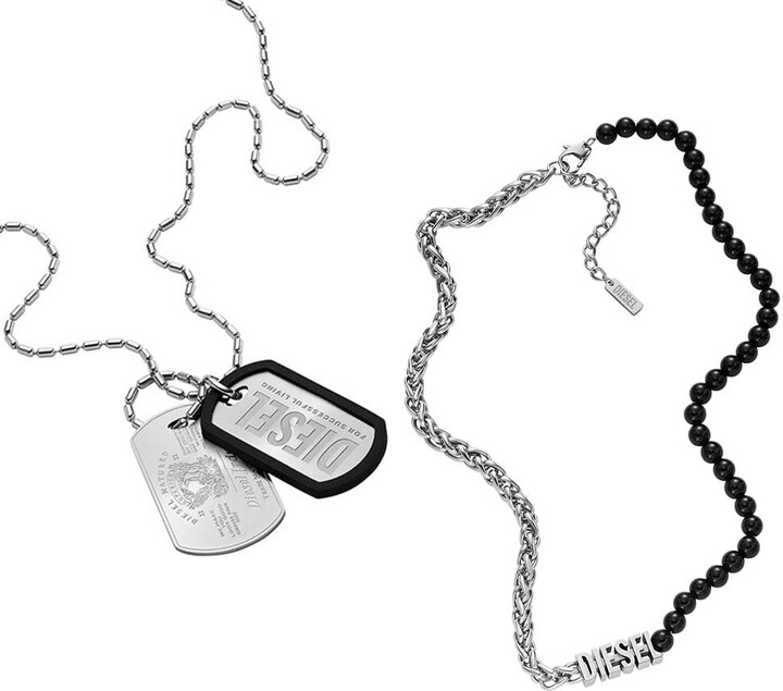 Diesel Only The Brave pendant necklace ShopStyle Jewellery