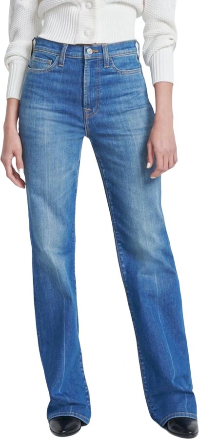7 For All Mankind Easy Boot Jean In Garden Party