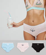 Thumbnail for your product : Lazy Oaf Multi Pack Brief