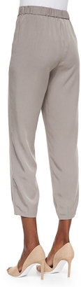 Eileen Fisher Slouchy Ankle Pants, Stone