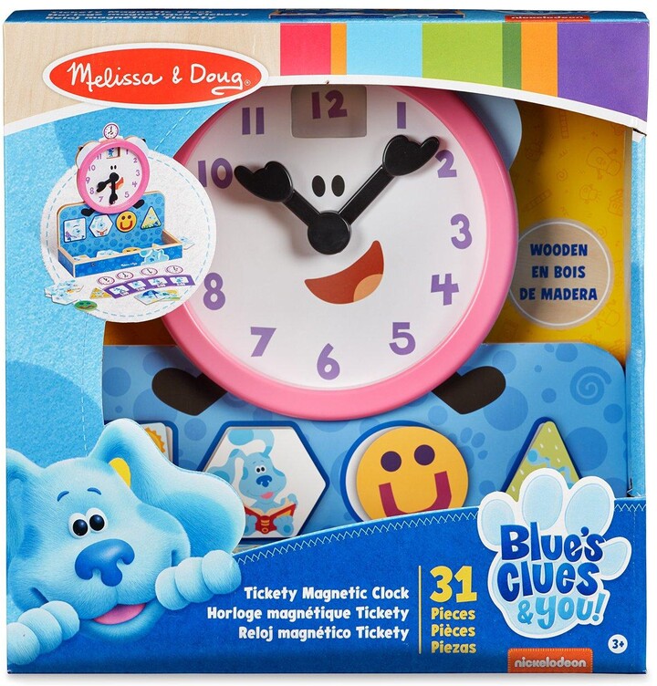 Blue'S Clues Blue Clues Clock ShopStyle Toys