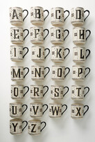 Thumbnail for your product : Anthropologie Bistro Tiled Margot Monogram Mug