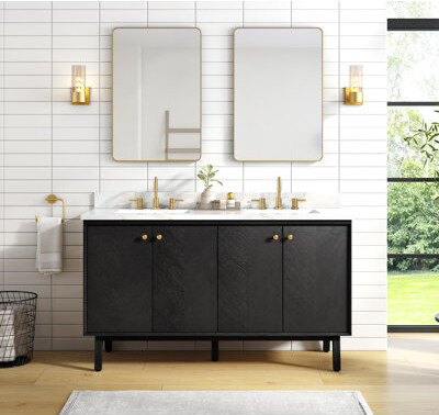 Avanity Adele 60'' Double Bathroom Vanity Base Only