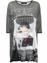 Thumbnail for your product : Barbara Bologna semi-sheer oversized T-shirt