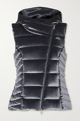  Women Cropped Puffer Vest with Hood Zip Up Sleeveless