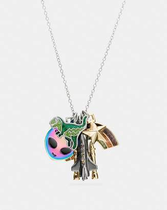 Coach Space Charms Necklace