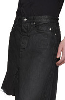Thumbnail for your product : Rick Owens Black Sisyskirt Shorts
