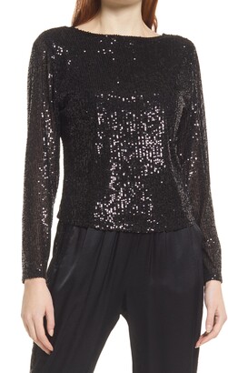 nordstrom sequin tops