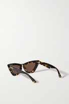 Thumbnail for your product : Bottega Veneta Cat-eye Tortoiseshell Acetate Sunglasses - one size