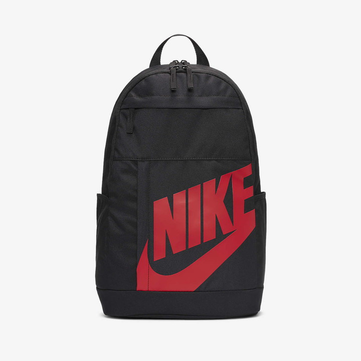 black and red nike bag