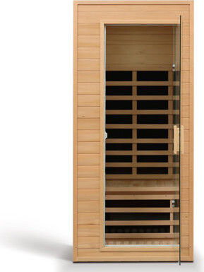 Soges Hemlock One-Person Far Infrared Roof Embedded Indoor Sauna Room