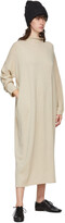Thumbnail for your product : LAUREN MANOOGIAN Beige Oversize Rollneck Dress