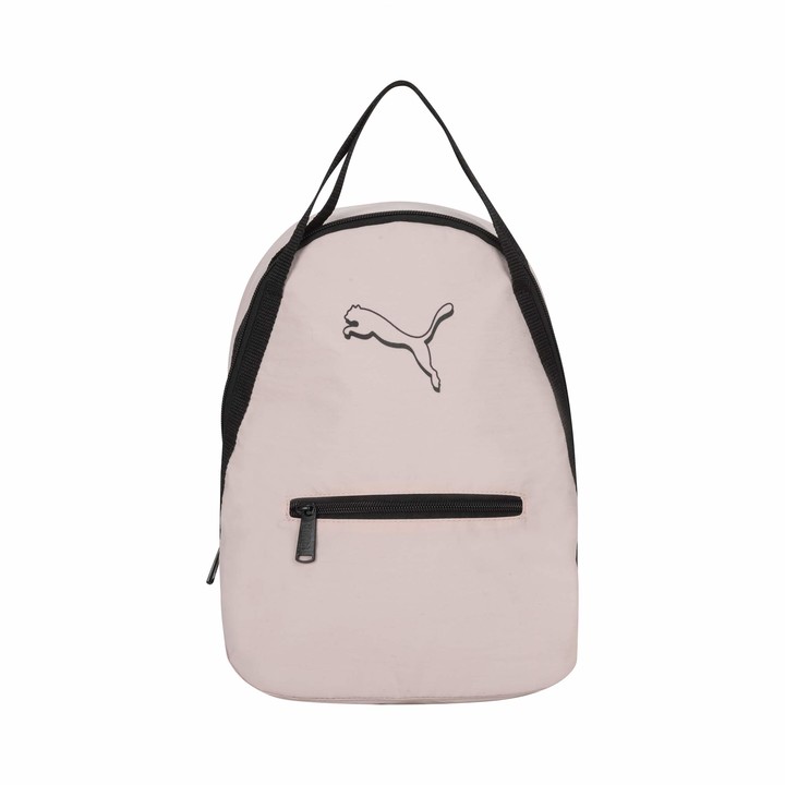pink and black puma backpack