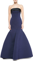 Thumbnail for your product : St. John Strapless Double-Face Ottoman Duchesse Gown