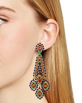 Thumbnail for your product : Miguel Ases Beaded Drop Earrings