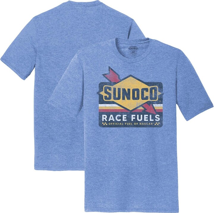 Nascar Men's Heather Blue Sunoco Tri-Blend T-Shirt