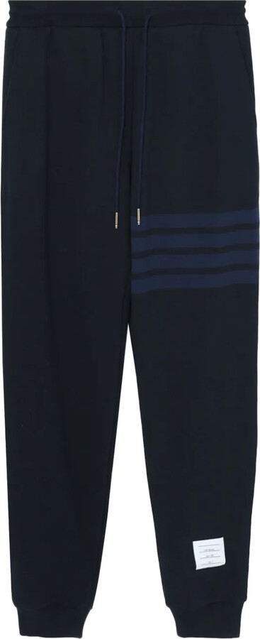 Thom Browne 4-Bar loopback track pants