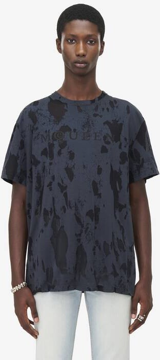 Alexander McQueen Logo Devoré T-Shirt