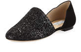 Thumbnail for your product : Jimmy Choo Globe Crystal d'Orsay Flat