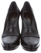 Thumbnail for your product : Sergio Rossi Platform Leather Pumps