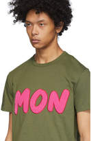 Thumbnail for your product : Moncler Green Boucle Logo T-Shirt