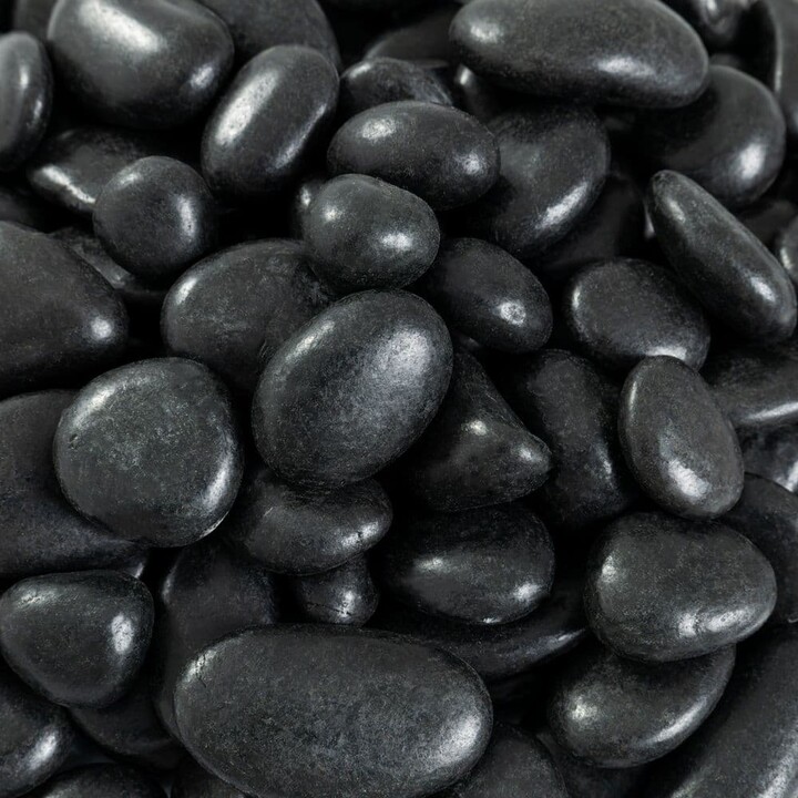 MSI Polished Black 0.5 cu. ft . per Bag (0.25 in. to 0.75 in.) Bagged Landscape Pebbles (1 Bag/0.5 cu. ft.)