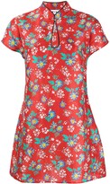 Thumbnail for your product : Rixo Lolita floral-print mini dress