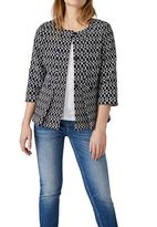Thumbnail for your product : Hallhuber A-Line Jacquard Jacket With Flower