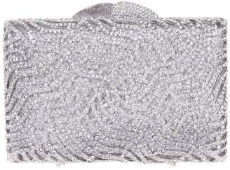 Santimon Women Clutch Lightning Purse Rhinestone Crystal Evening Clutch Bags with Removable Strap