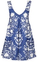 Thumbnail for your product : Juliet Dunn Printed cotton minidress