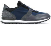 Thumbnail for your product : Tod's embossed heel lace-up sneakers