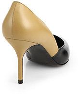 Thumbnail for your product : Pierre Hardy Bi-Color Leather Point-Toe Pumps