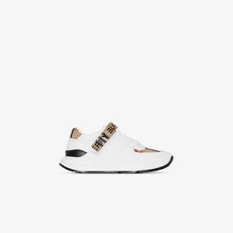 burberry strap sneakers