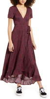 Thumbnail for your product : LIRA Valentina Paisley Print Wrap Maxi Dress