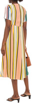 Thumbnail for your product : Paul Smith Knotted Striped Woven Dress