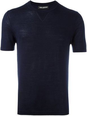 Neil Barrett knitted T-shirt - men - Silk/Cashmere/Wool - S