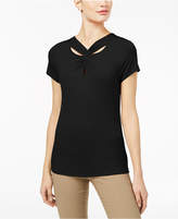 Thumbnail for your product : INC International Concepts Twist-Front Top, Created for Macy's