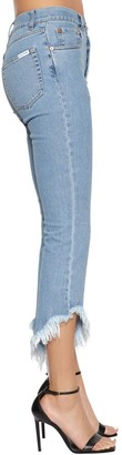 Forte Dei Marmi Couture Flared Cropped Denim Jeans