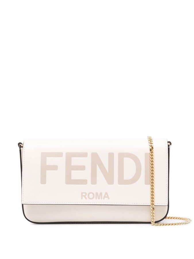 Fendi Bags.. White - ShopStyle Clutches