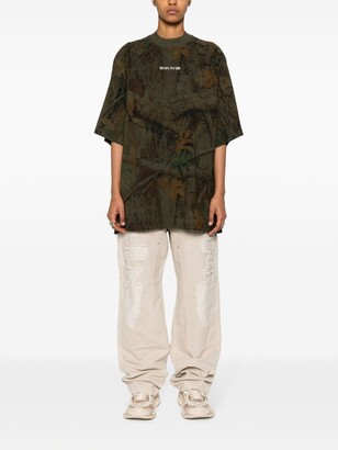 Alyx camouflage cotton T-shirt