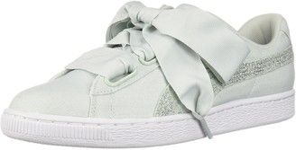 puma heart white