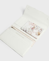 Thumbnail for your product : Ted Baker TORIII Vanilla leather travel wallet