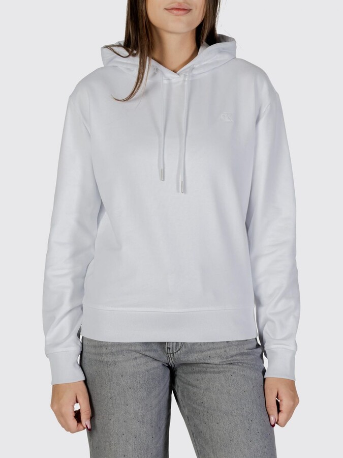 Calvin Klein Jeans Sweatshirt Woman color White