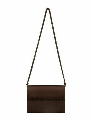 brown evening bag