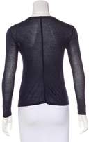 Thumbnail for your product : The Row Long Sleeve Knit Top