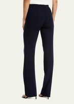 Thumbnail for your product : Akris Carole Straight-Leg Wool Double-Face Pants